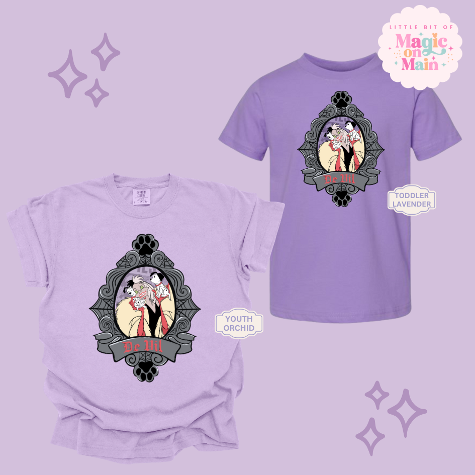 PRINTED DE VIL- EXCLUSIVE TO MoM - YOUTH/TODDLER