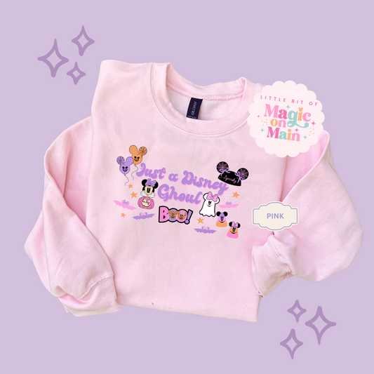 PRINTED JUST A GHOUL - EXCLUSIVE TO MOM - TODDLER / YOUTH SWEATSHIRT