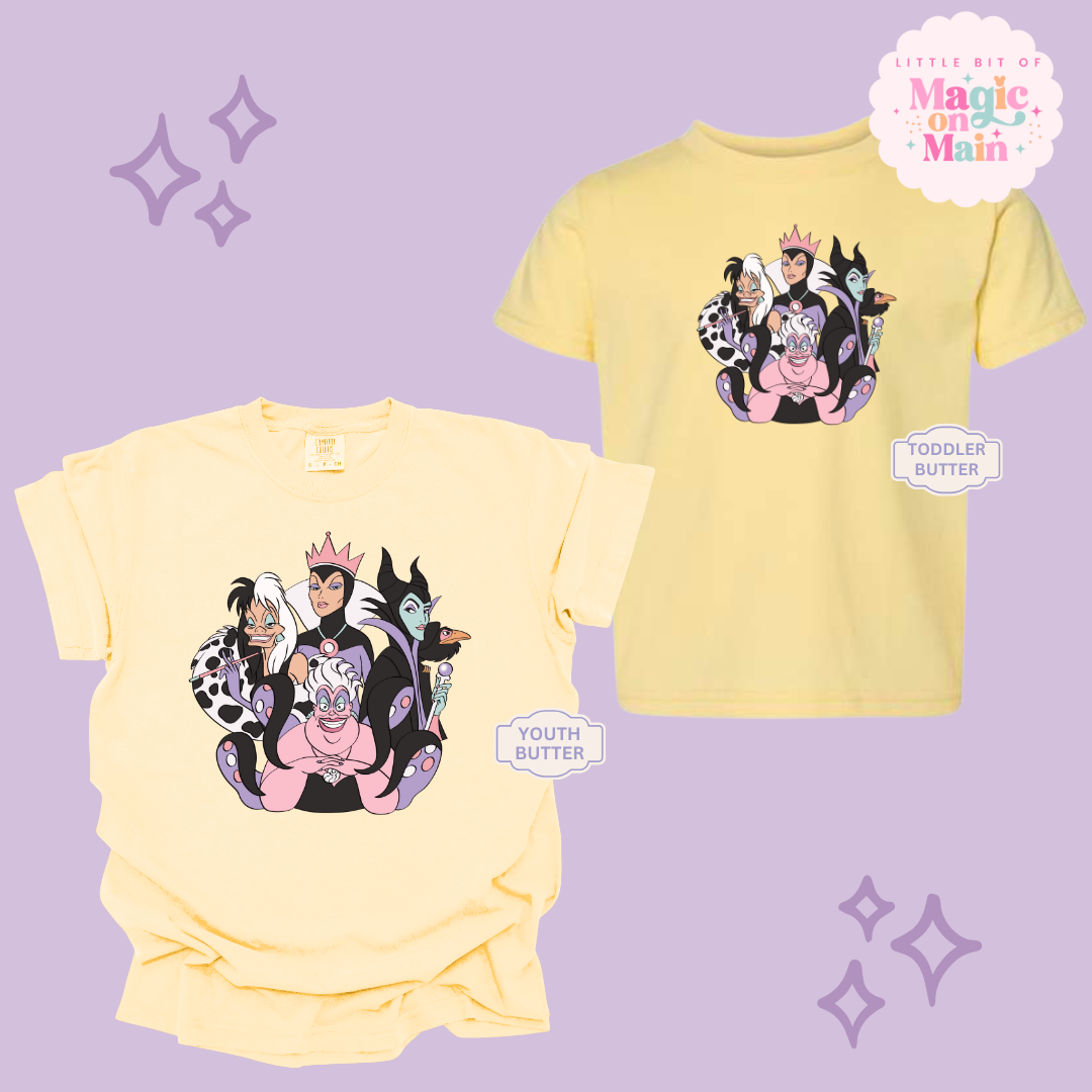 PRINTED VILLAINS - YOUTH/TODDLER