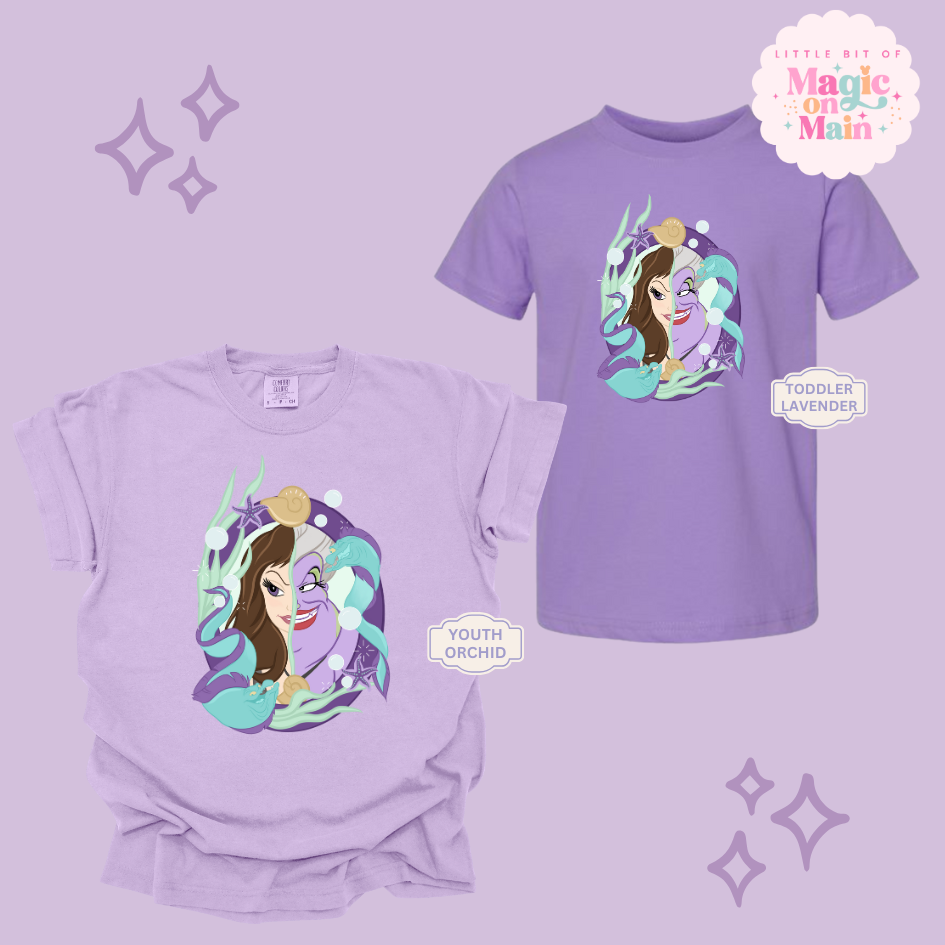 PRINTED VANESSA SEA WITCH EXCLUSIVE TO MoM - YOUTH/TODDLER