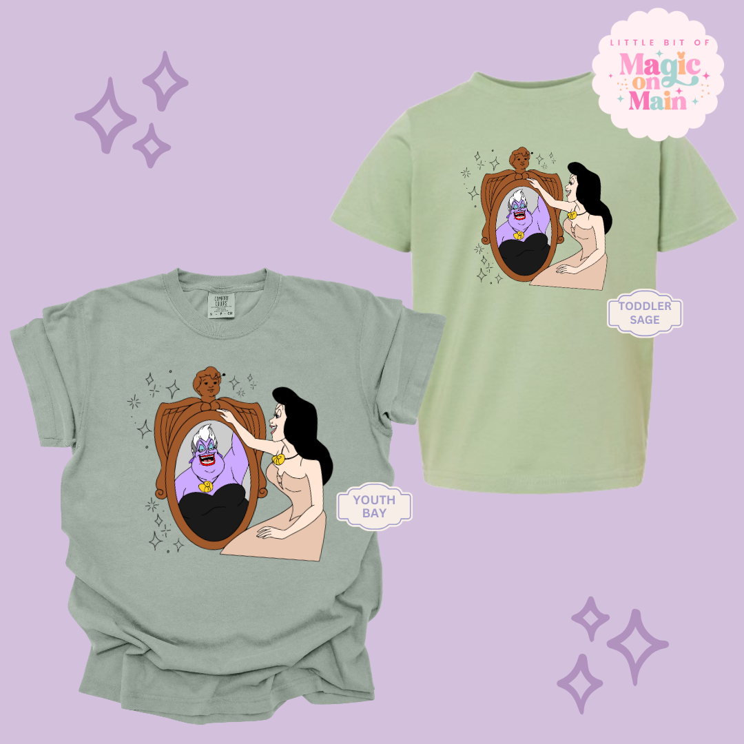 PRINTED VANESSA MIRROR WITH SPARKLE - YOUTH/TODDLER