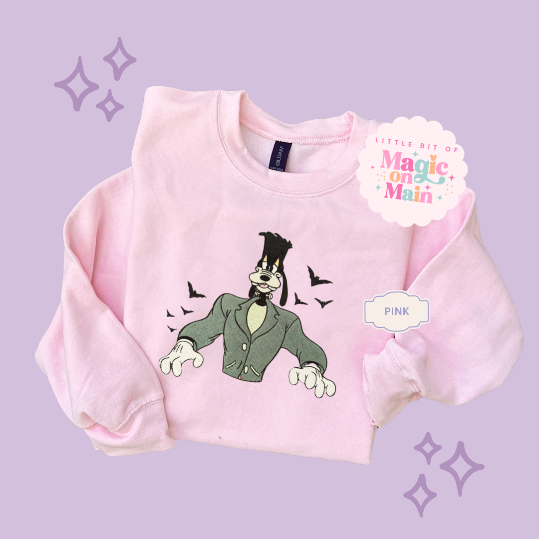EMBROIDERED SPOOKY GOOFY - EXCLUSIVE TO MoM - ADULT SWEATSHIRT