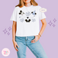 PRINTED BLUE MICKEY - WOMENS BOXY T-SHIRT