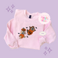 EMBROIDERED CHIPMUNKS - ADULT SWEATSHIRT
