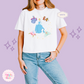 PRINTED CINDERELLA - EXCLUSIVE TO MoM - WOMENS BOXY T-SHIRT