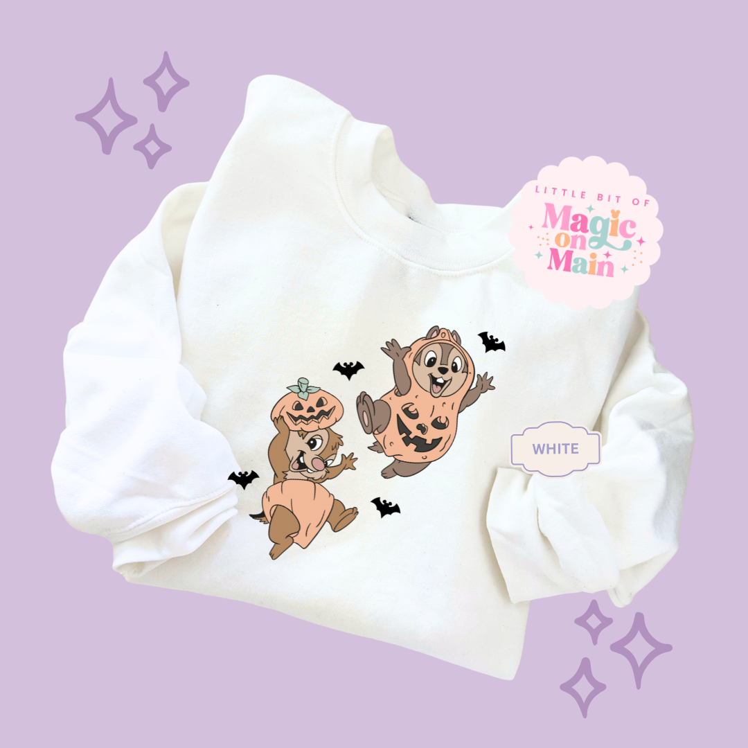 PRINTED CHIPMUNKS - TODDLER / YOUTH SWEATSHIRT