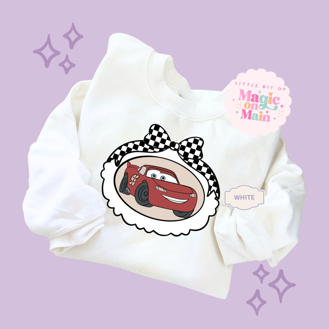 PRINTED RED COQUETTE - TODDLER / YOUTH SWEATSHIRT