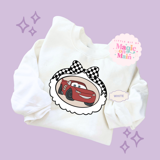 PRINTED RED COQUETTE - TODDLER / YOUTH SWEATSHIRT