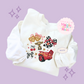 PRINTED RED CAR ELEMENTS COQUETTE - ADULT SWEATSHIRT