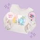 PRINTED MONSTER WITH FLOWERS - EXCLUSIVE TO MoM  - ADULT SWEATSHIRT