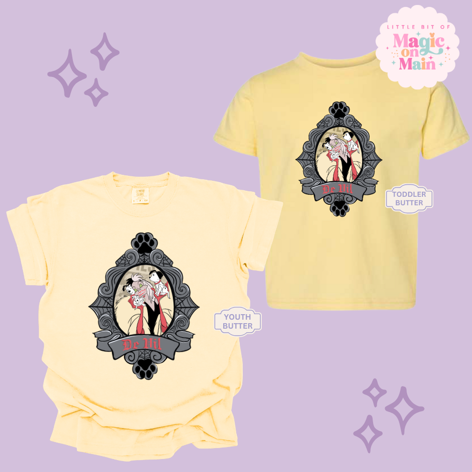 PRINTED DE VIL- EXCLUSIVE TO MoM - YOUTH/TODDLER