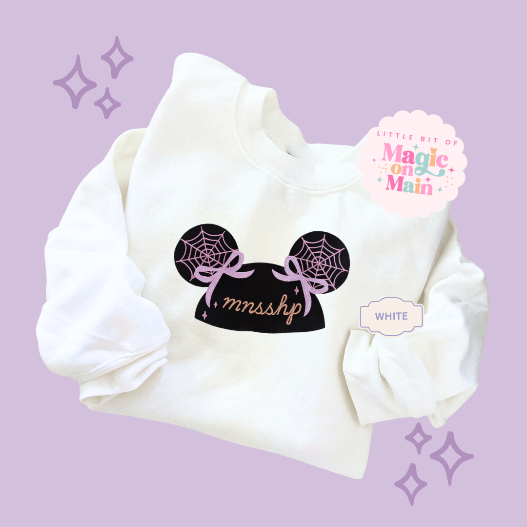 EMBROIDERED HALLOWEEN PARTY - EXCLUSIVE TO MOM - ADULT SWEATSHIRT