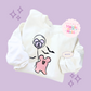EMBROIDERED PINK MICKEY GHOST - ADULT SWEATSHIRT