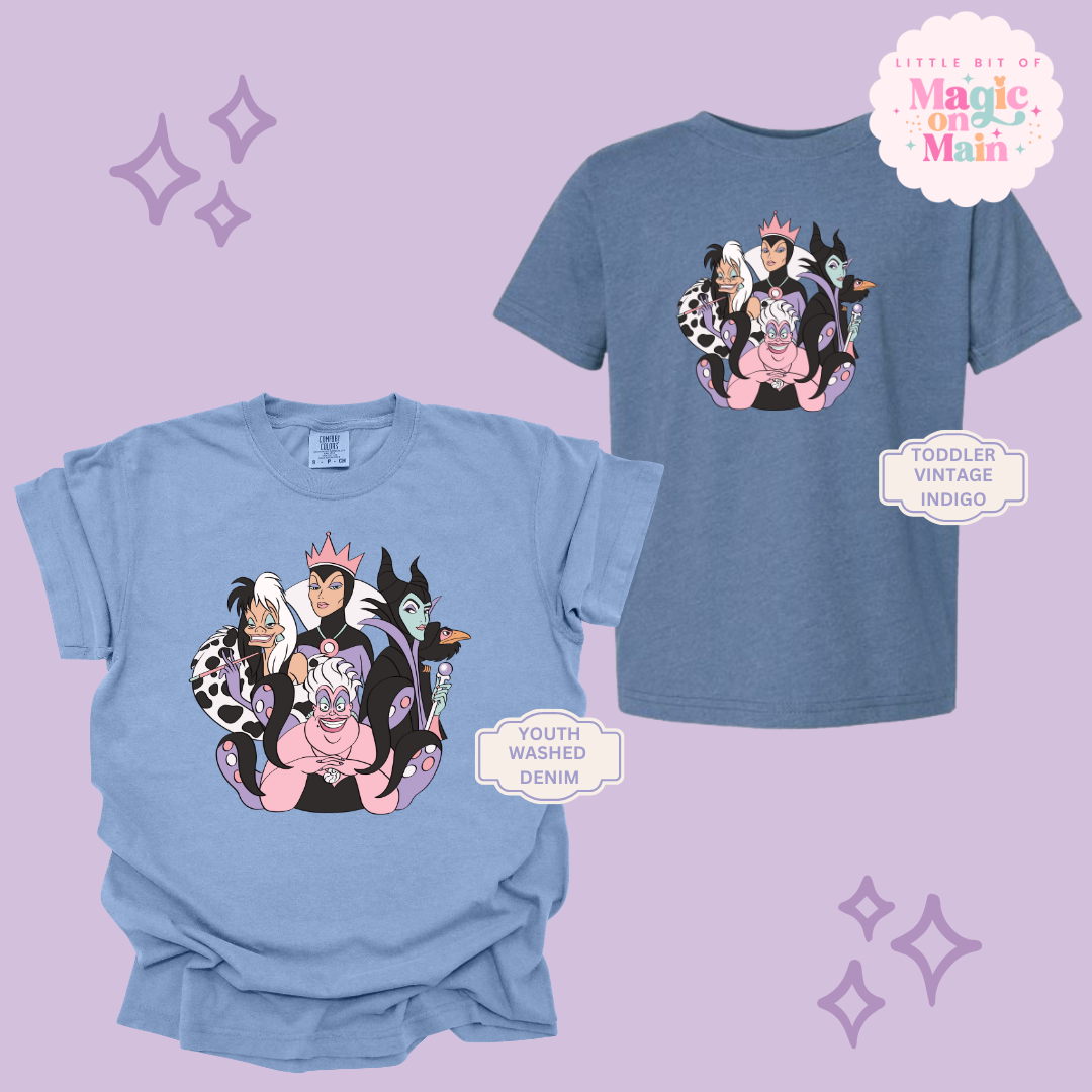 PRINTED VILLAINS - YOUTH/TODDLER