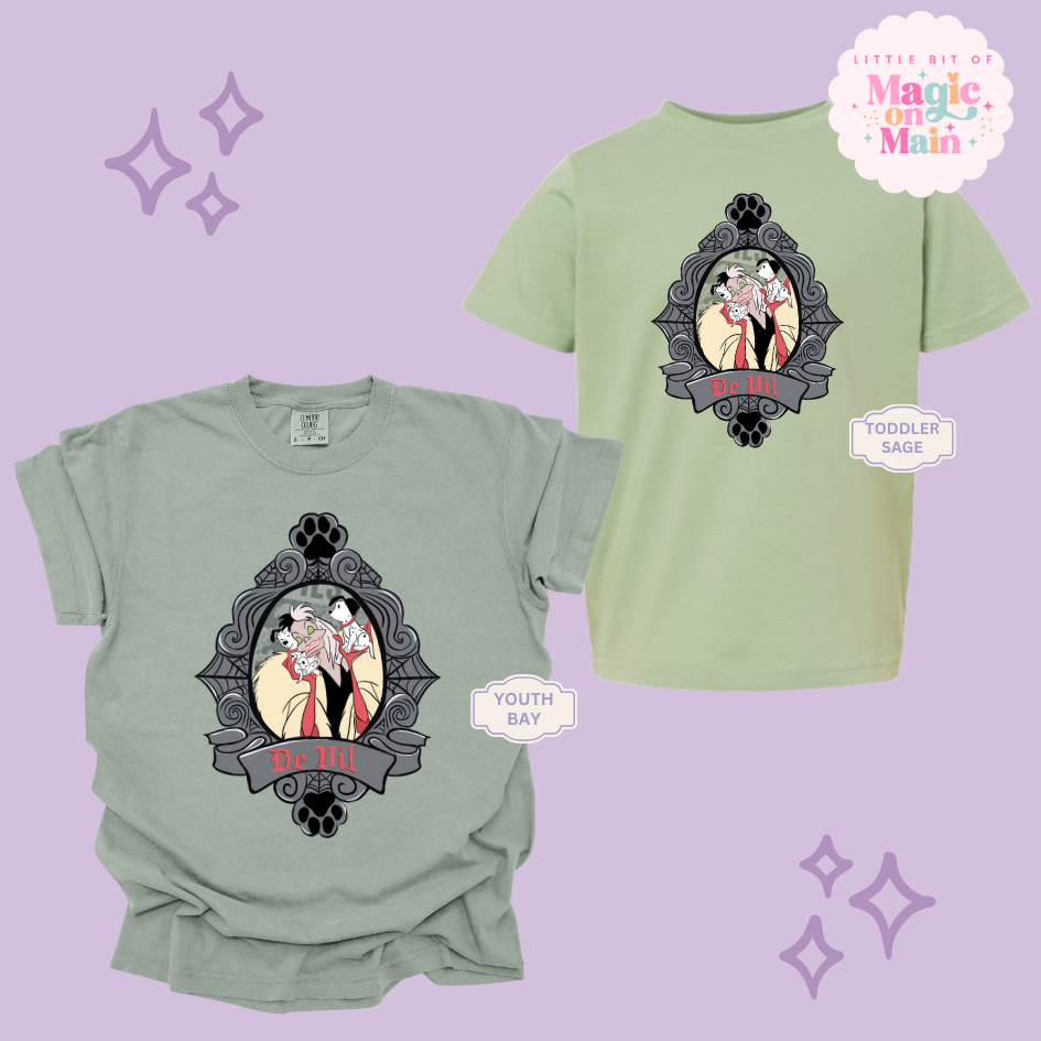 PRINTED DE VIL- EXCLUSIVE TO MoM - YOUTH/TODDLER