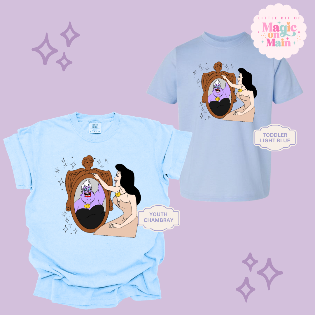 PRINTED VANESSA MIRROR WITH SPARKLE - YOUTH/TODDLER