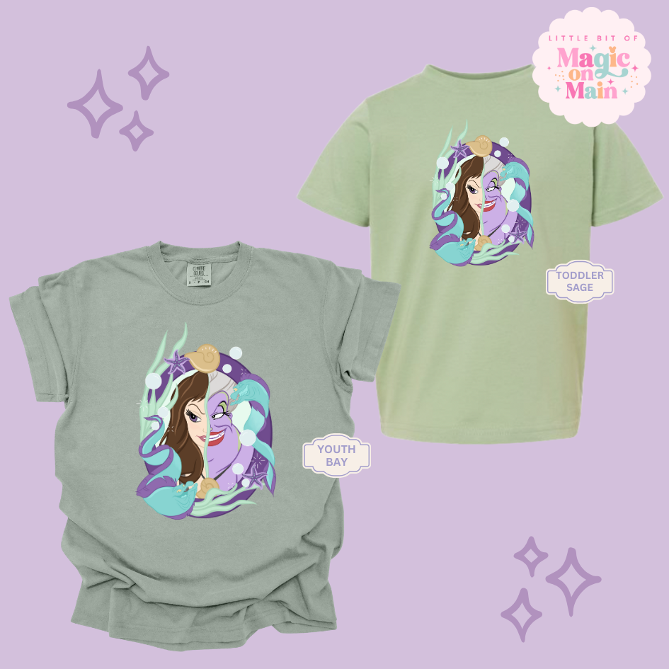 PRINTED VANESSA SEA WITCH EXCLUSIVE TO MoM - YOUTH/TODDLER
