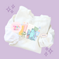 PRINTED MONSTER WITH FLOWERS - EXCLUSIVE TO MoM  - ADULT SWEATSHIRT