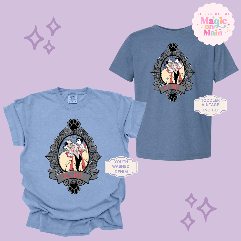 PRINTED DE VIL- EXCLUSIVE TO MoM - YOUTH/TODDLER