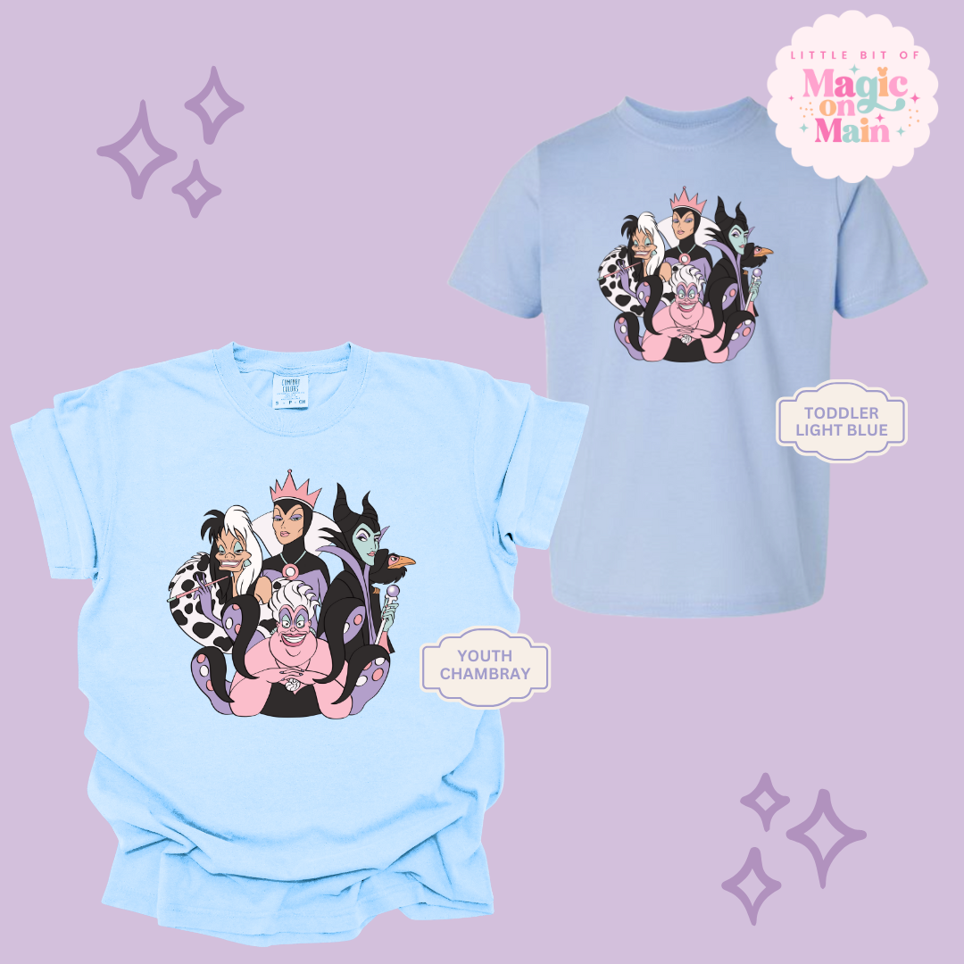 PRINTED VILLAINS - YOUTH/TODDLER