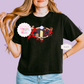 PRINTED SUPER HERO FAMILY NO SPARKLE - EXCLUSIVE TO MoM- WOMENS BOXY T-SHIRT