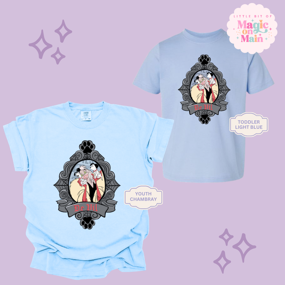 PRINTED DE VIL- EXCLUSIVE TO MoM - YOUTH/TODDLER