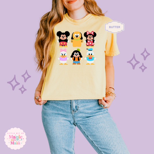 STUFFED CHARACTERS - WOMENS BOXY T-SHIRT