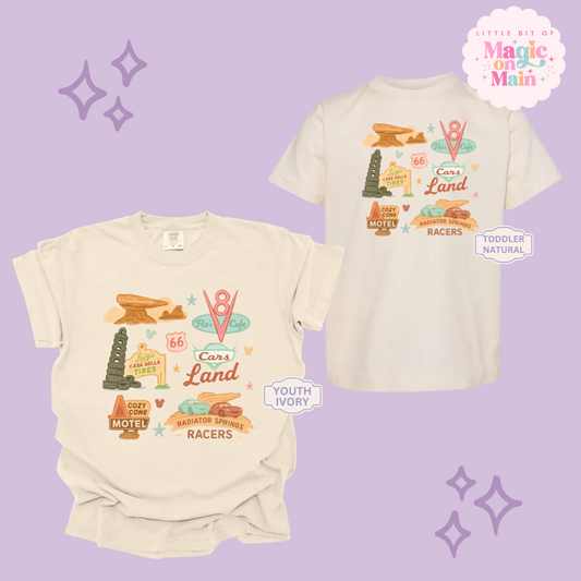 PRINTED CARS ELEMENTS - YOUTH/TODDLER
