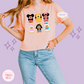 STUFFED CHARACTERS - WOMENS BOXY T-SHIRT