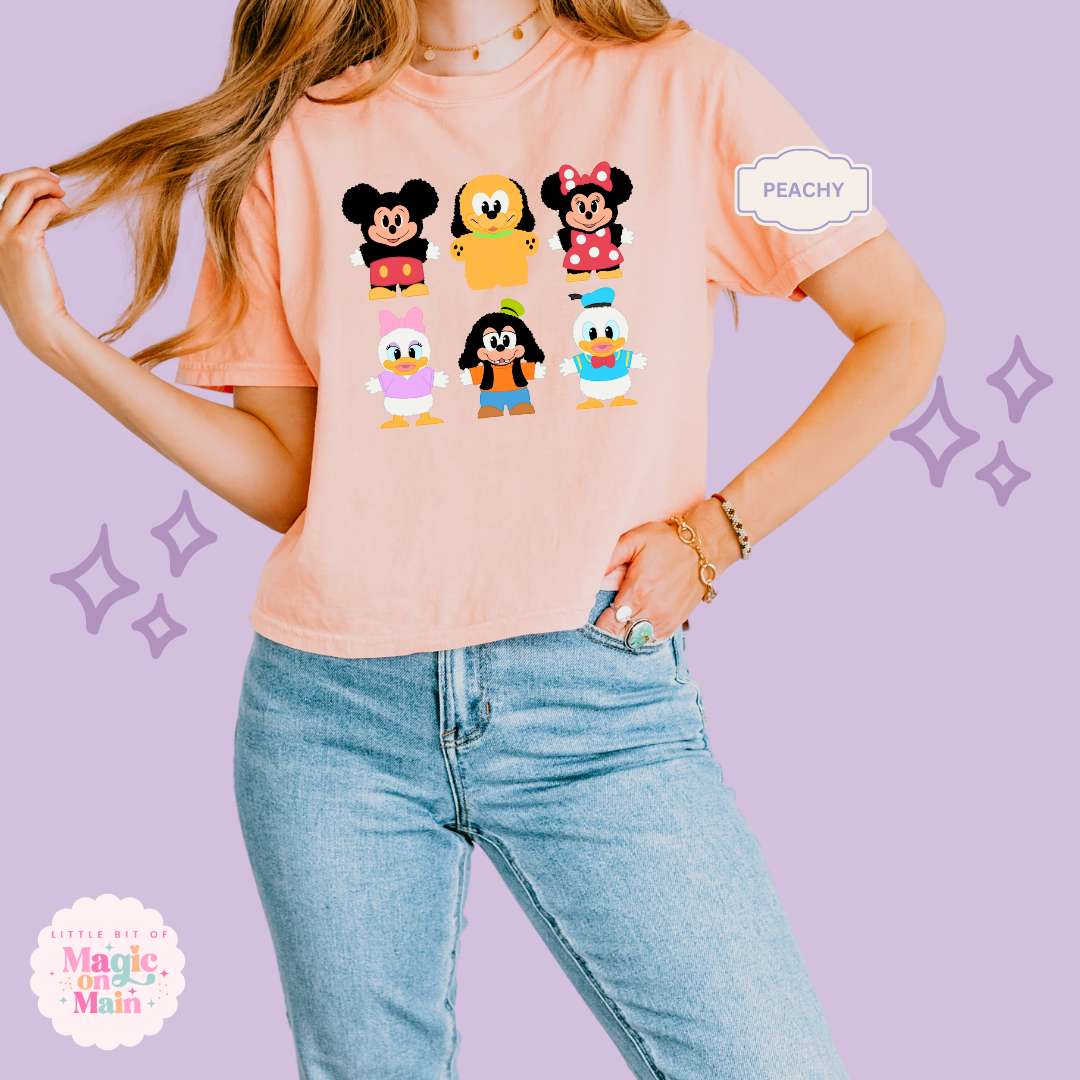 STUFFED CHARACTERS - WOMENS BOXY T-SHIRT