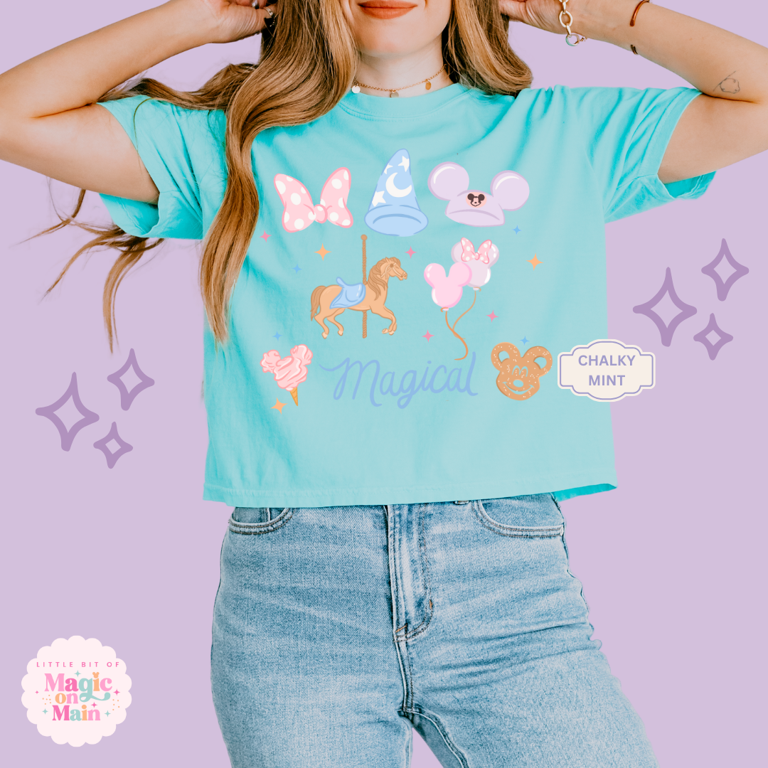PRINTED MAGICAL - EXCLUSIVE TO MoM - WOMENS BOXY T-SHIRT
