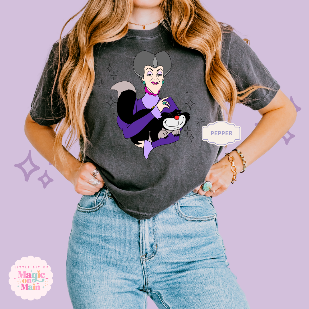 PRINTED TREMAINE WITH SPARKLE  - WOMENS BOXY T-SHIRT
