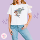 PRINTED FLYING TOYS - WOMENS BOXY T-SHIRT
