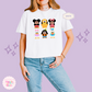 STUFFED CHARACTERS - WOMENS BOXY T-SHIRT
