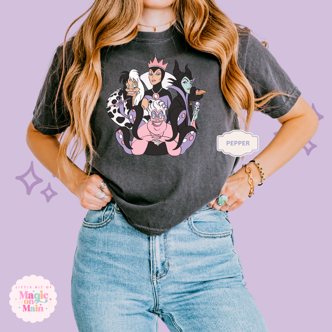PRINTED VILLAINS - WOMENS BOXY T-SHIRT