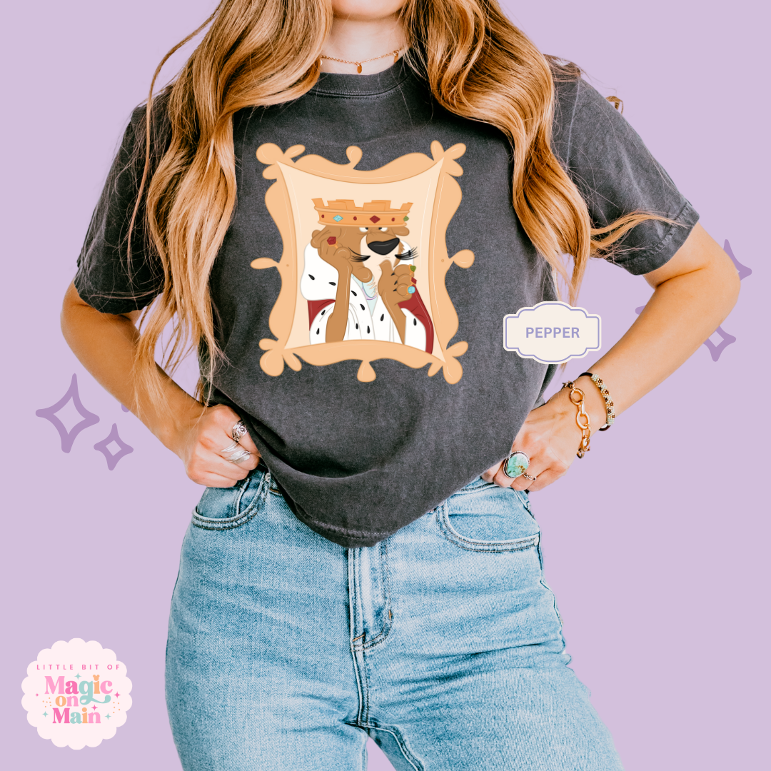 PRINTED PRINCE JOHN - WOMENS BOXY T-SHIRT
