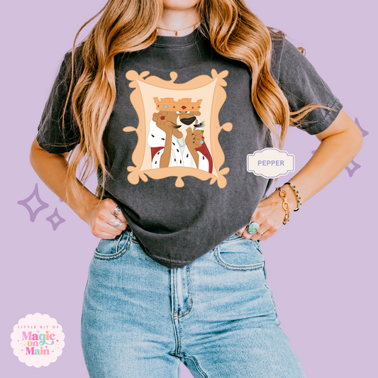 PRINTED PRINCE JOHN - WOMENS BOXY T-SHIRT