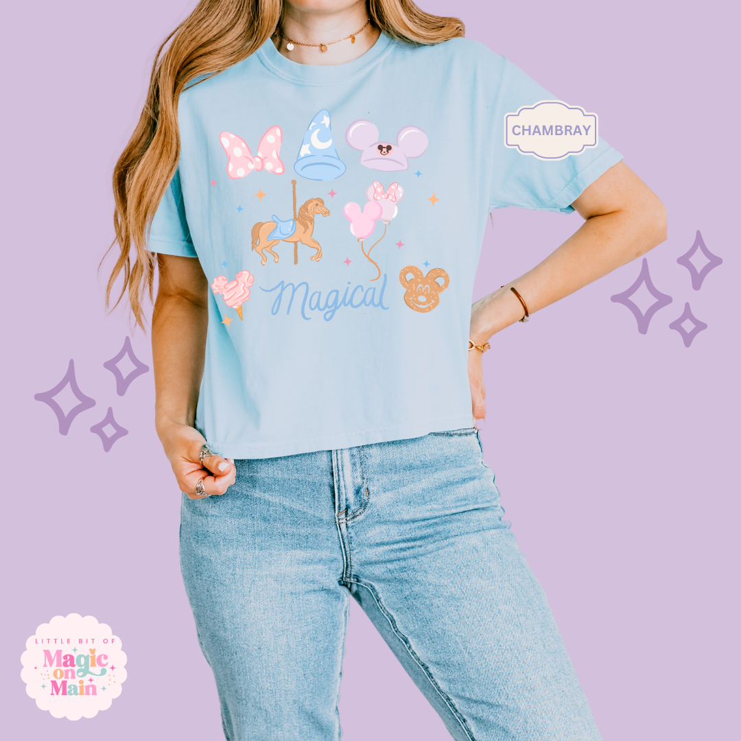 PRINTED MAGICAL - EXCLUSIVE TO MoM - WOMENS BOXY T-SHIRT