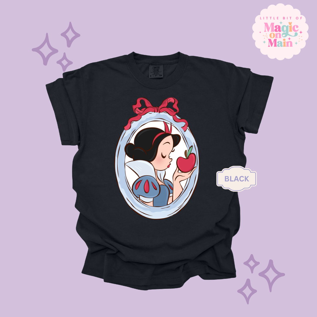 PRINTED NEW SNOW WHITE - ADULT T-SHIRT