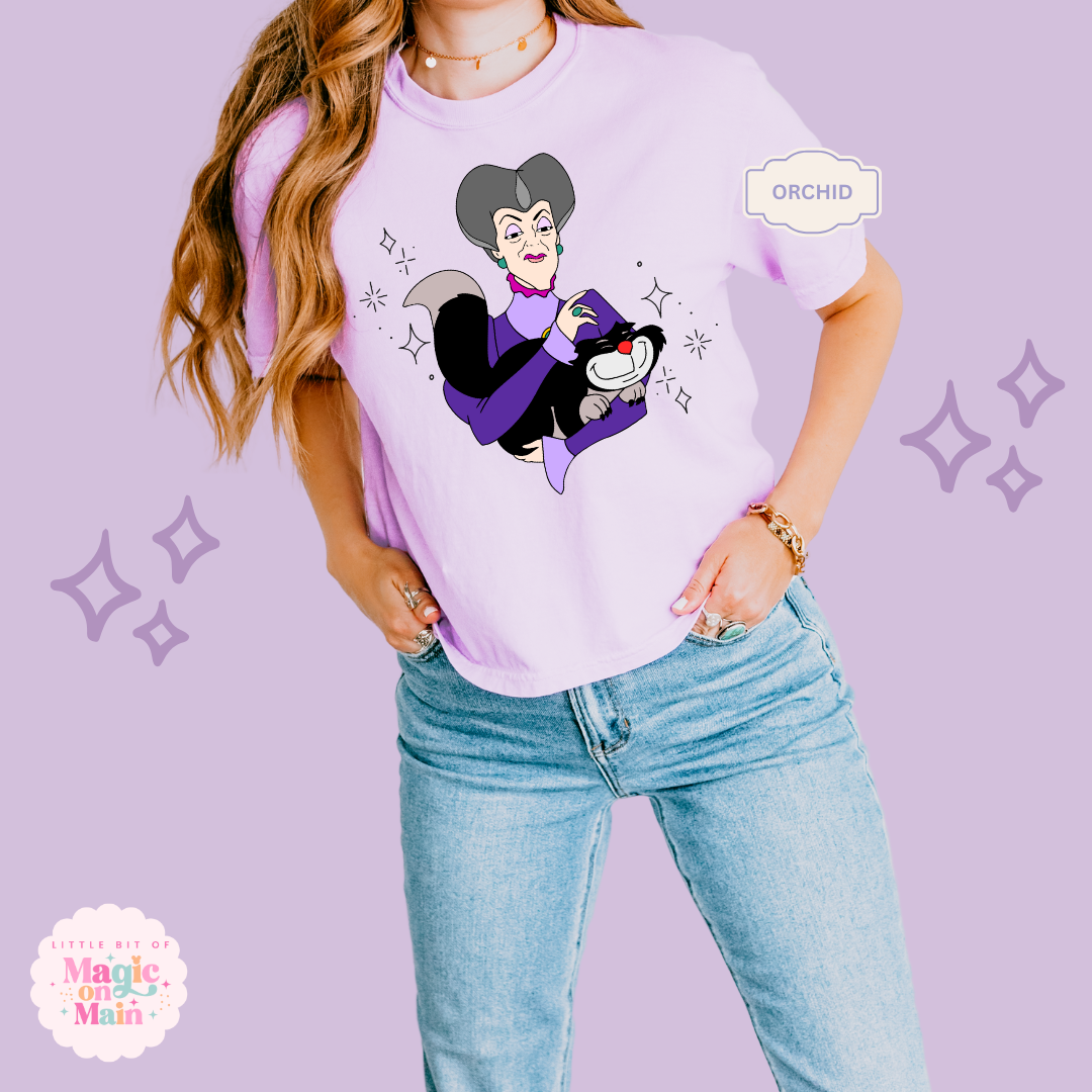 PRINTED TREMAINE WITH SPARKLE  - WOMENS BOXY T-SHIRT