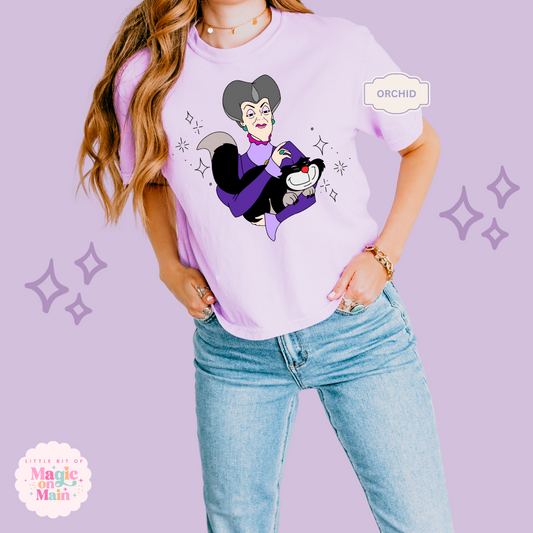 PRINTED TREMAINE WITH SPARKLE  - WOMENS BOXY T-SHIRT
