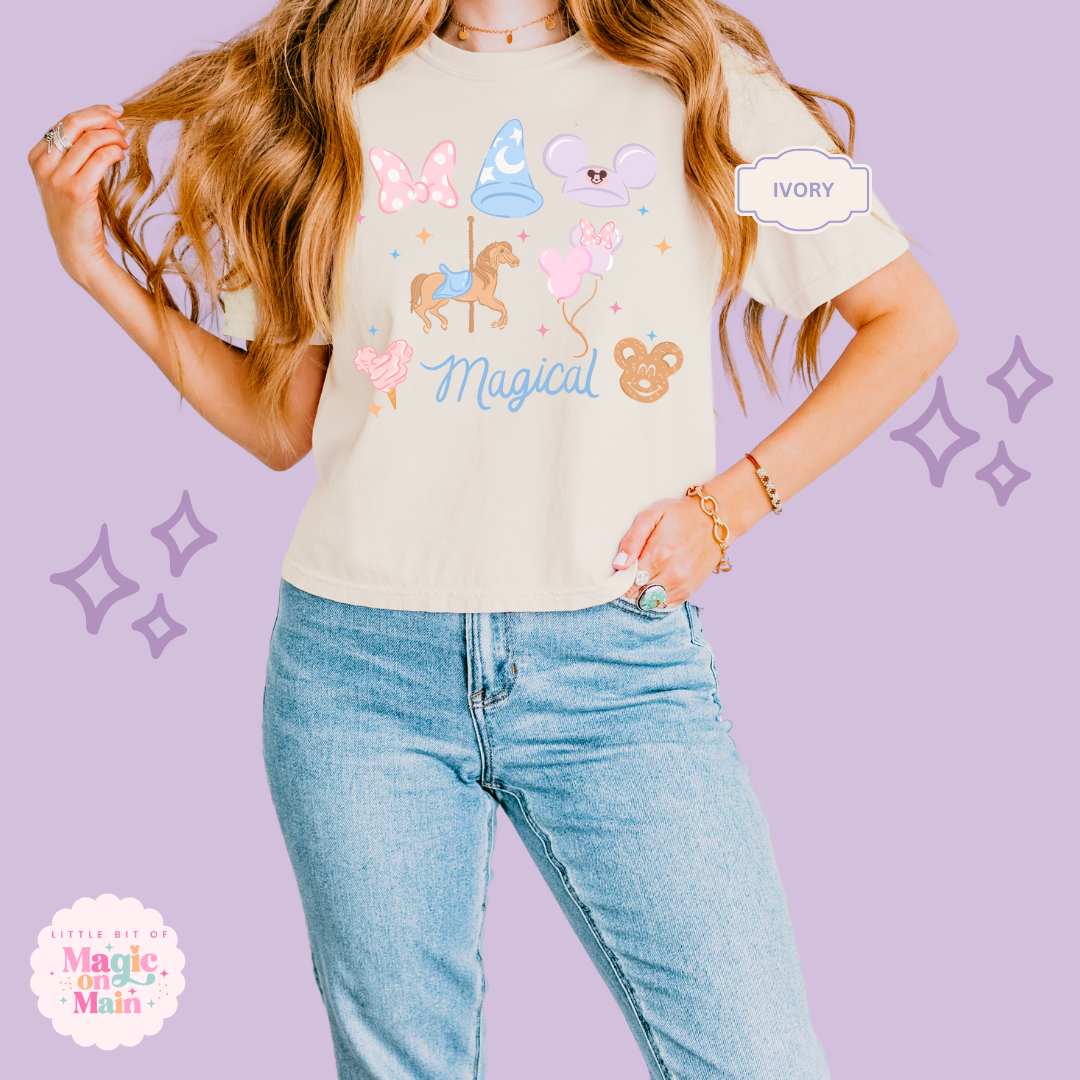 PRINTED MAGICAL - EXCLUSIVE TO MoM - WOMENS BOXY T-SHIRT