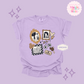 PRINTED NEUTRAL MICKEY - ADULT T-SHIRT