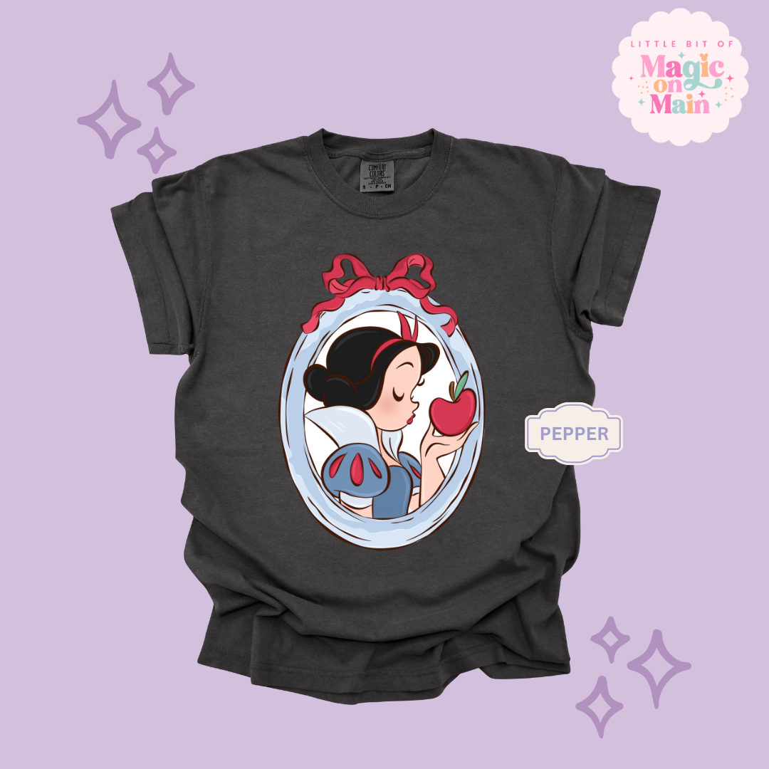 PRINTED NEW SNOW WHITE - ADULT T-SHIRT