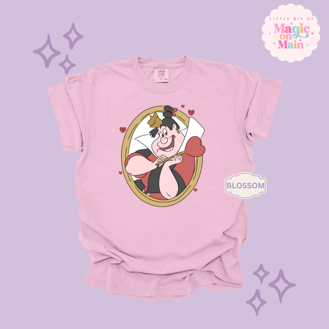 PRINTED QUEEN OF HEARTS - EXCLUSIVE TO MoM - ADULT T-SHIRT