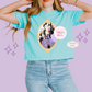 PRINTED VILLAINS COQUETTE - EXCLUSIVE TO MoM - WOMENS BOXY T-SHIRT