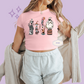 PRINTED NBC - WOMENS CROPPED RIBBED BABY TEE