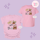 PRINTED BROWN TRUCK COQUETTE - YOUTH/TODDLER