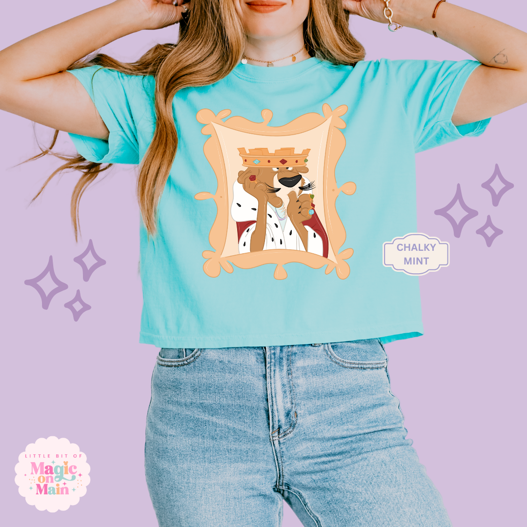 PRINTED PRINCE JOHN - WOMENS BOXY T-SHIRT