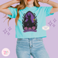 PRINTED QUEEN OF MOORS - WOMENS BOXY T-SHIRT